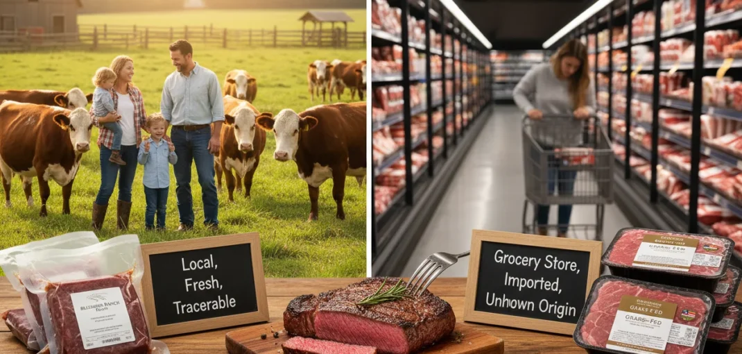 Store-Bought Grass-Fed Beef vs. Farm-Fresh Grass-Fed Beef