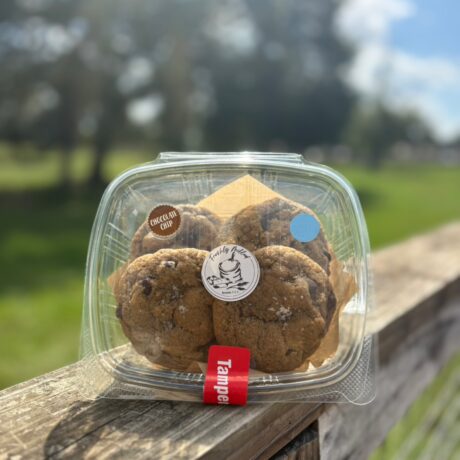 Freshly milled sourdough cookies